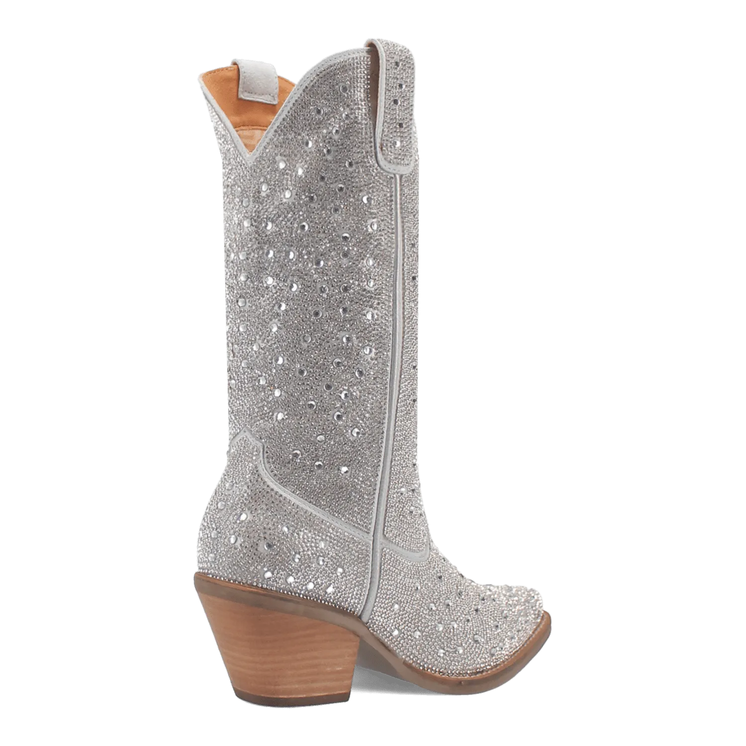 SILVER DOLLAR LEATHER BOOT