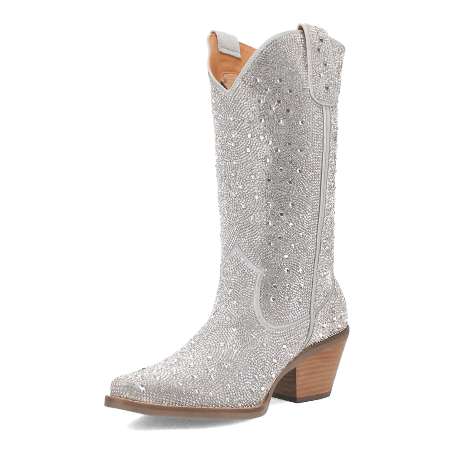 SILVER DOLLAR LEATHER BOOT