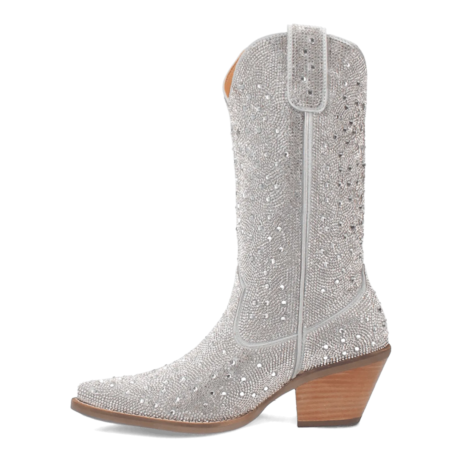 SILVER DOLLAR LEATHER BOOT