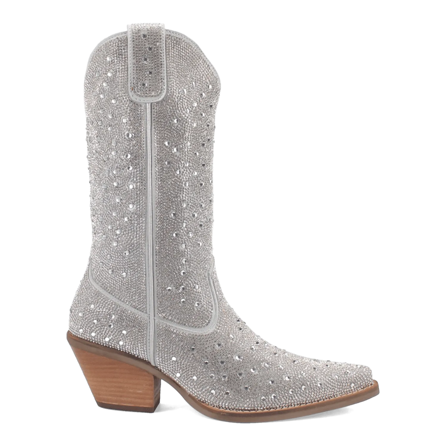 SILVER DOLLAR LEATHER BOOT