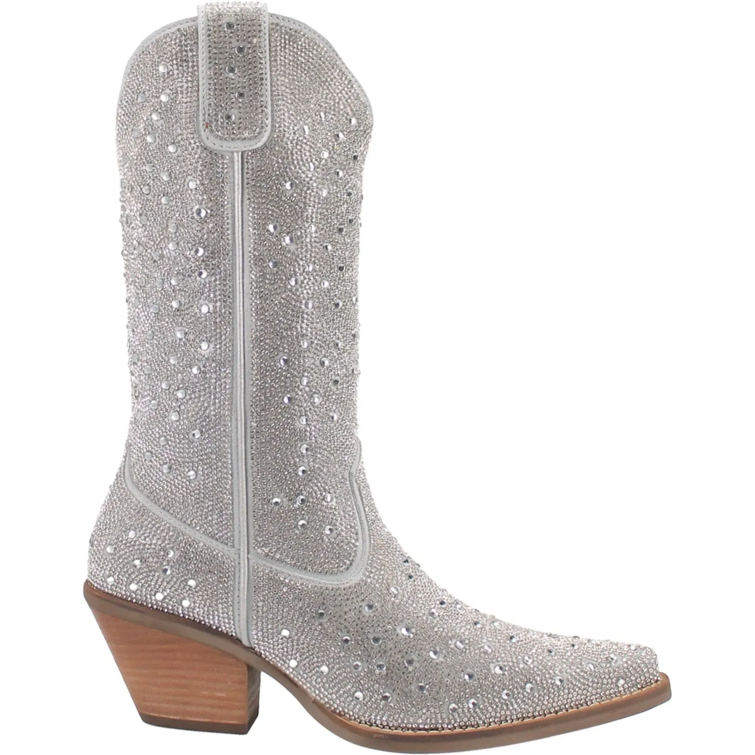 SILVER DOLLAR LEATHER BOOT