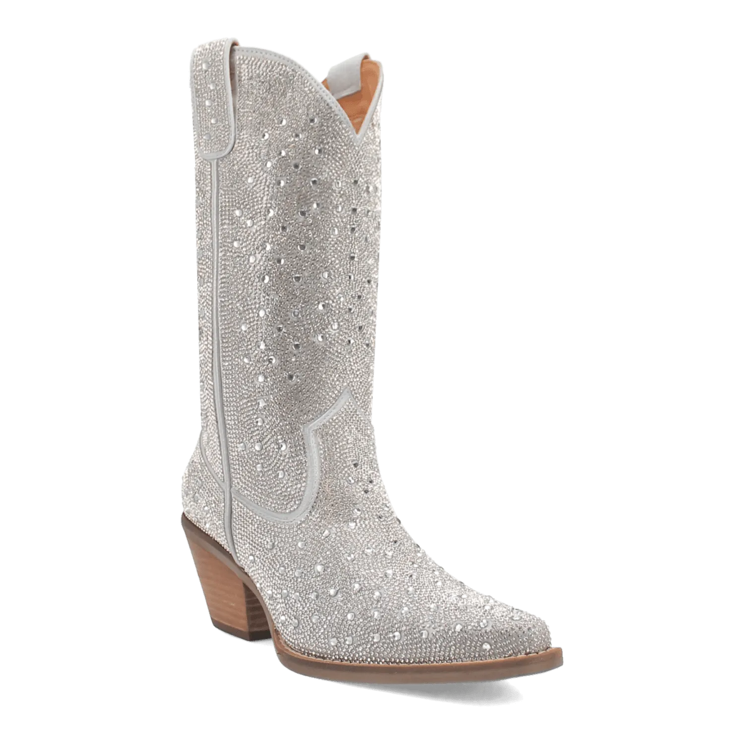 SILVER DOLLAR LEATHER BOOT