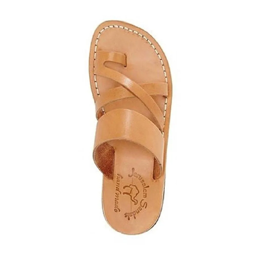 The Good Shepherd - Leather Toe Loop Sandal | Tan