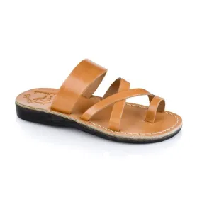 The Good Shepherd - Leather Toe Loop Sandal | Tan