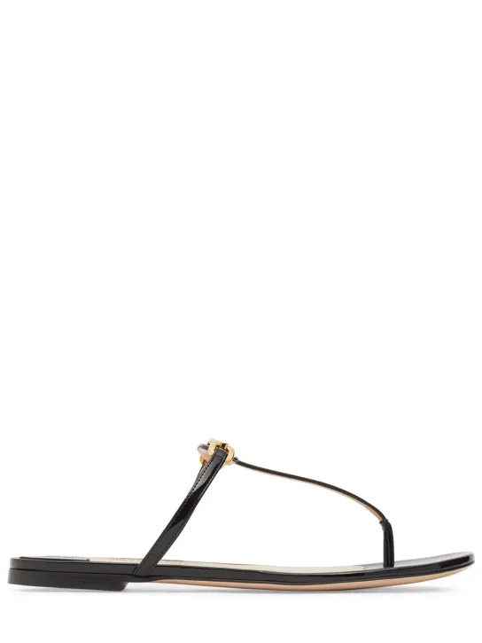 Tom Ford   5mm Whitney patent leather thong sandals 