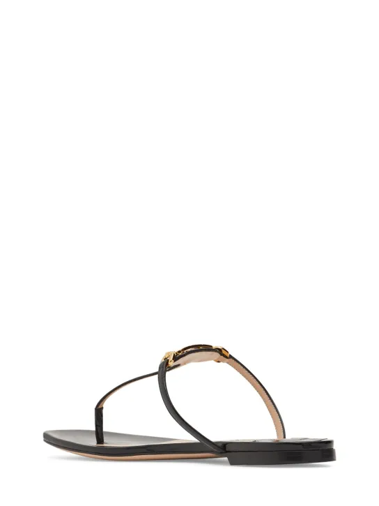 Tom Ford   5mm Whitney patent leather thong sandals 